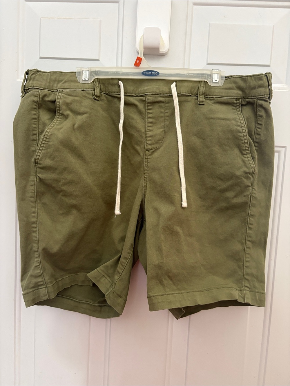 Torrid women’s Olive Drawstring Hybrid Shorts